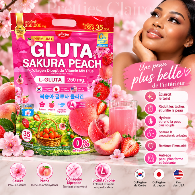 GLUTA SAKURA PEACH 