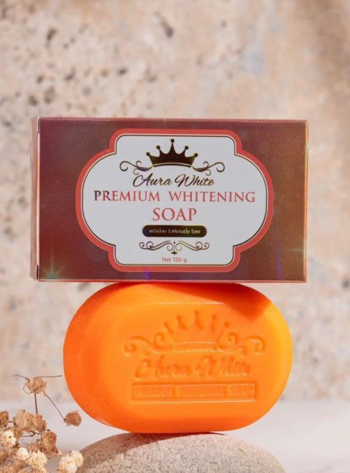 AURA WHITE PREMIUM WHITENING SOAP