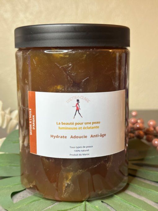 SAVON NOIR À L’HUILE D’ARGAN