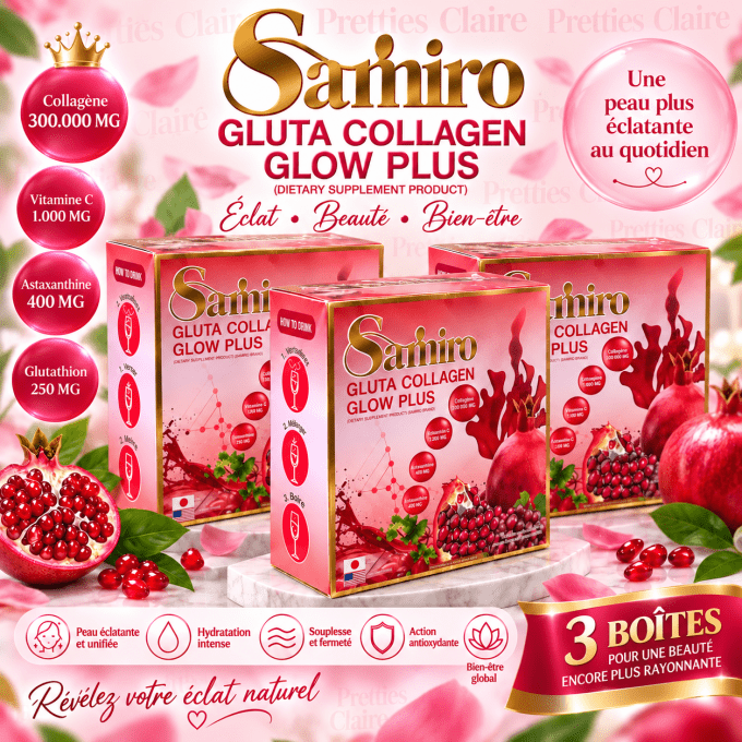 SAMIRO GLUTA COLLAGEN GLOW PLUS  