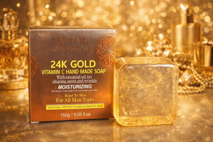 ACTIVE CAVIAR DRIP 24K GOLD SOAP