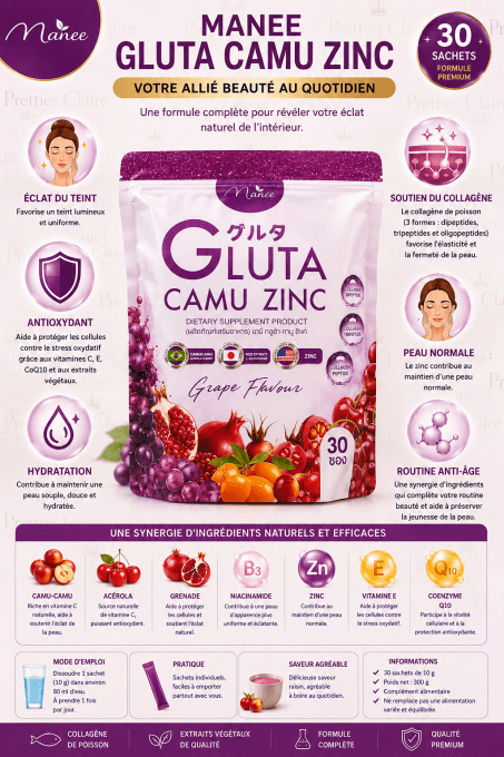 MANEE GLUTA CAMU ZINC