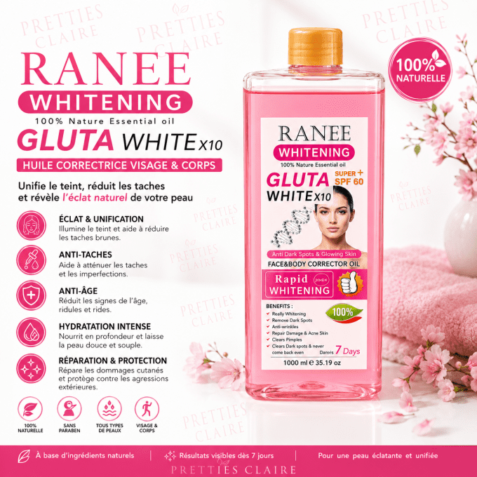 RANEE WHITENING GLUTA OIL