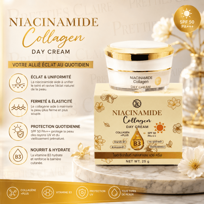 NIACINAMIDE COLLAGENE CRÈME DE JOUR