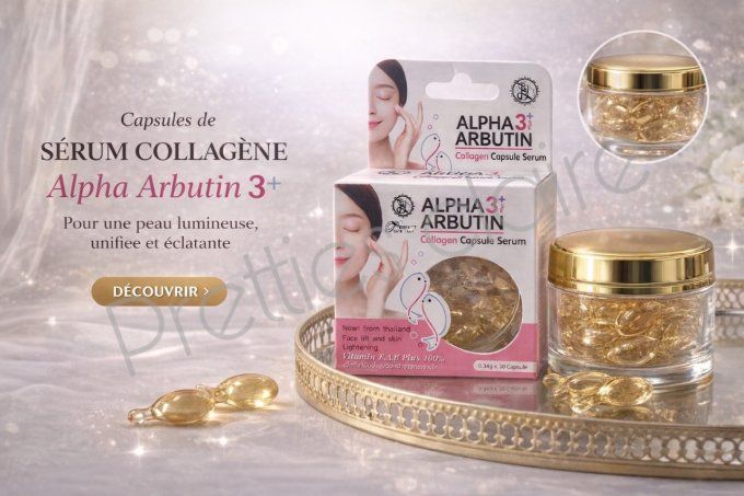 ALPHA ARBUTIN 3+ COLLAGEN CAPSULE SERUM