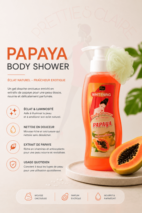 MADAM RANEE PAPAYA WHITENING SHOWER GEL