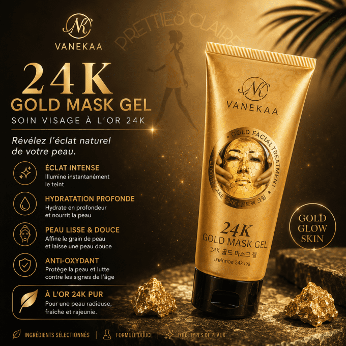 VANEKAA 24K GOLD MASK GEL