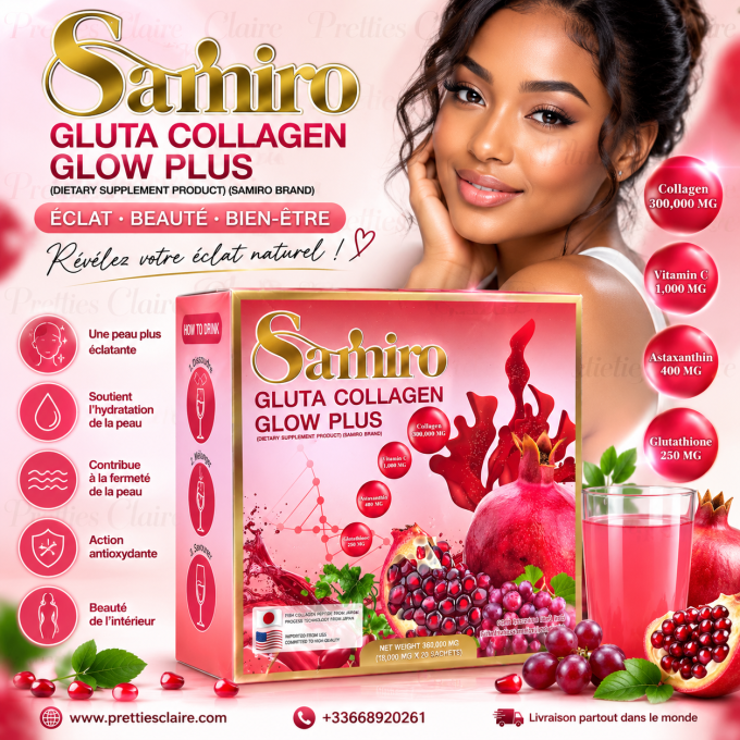 SAMIRO GLUTA COLLAGEN GLOW PLUS  