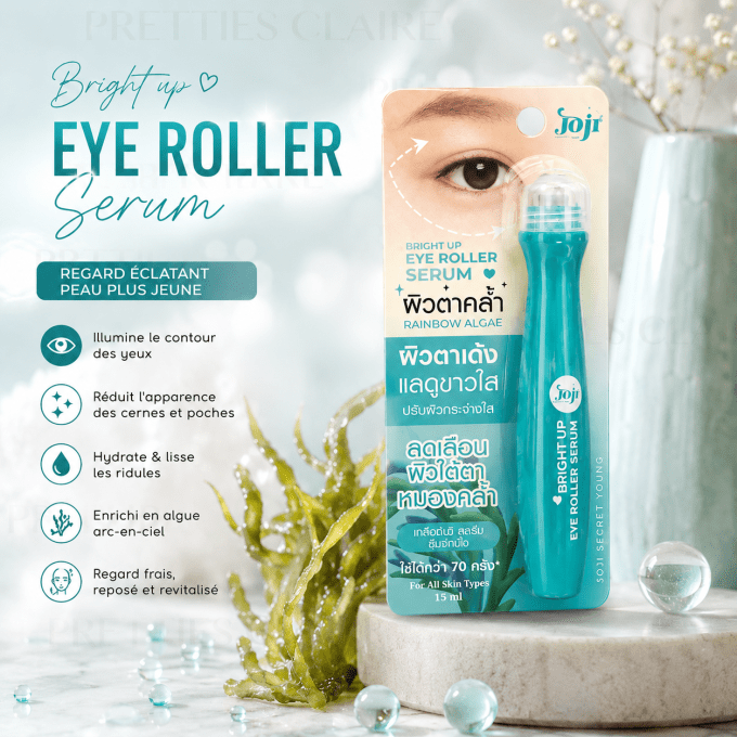 JOJI BRIGHT UP EYE ROLLER SERUM 15ML