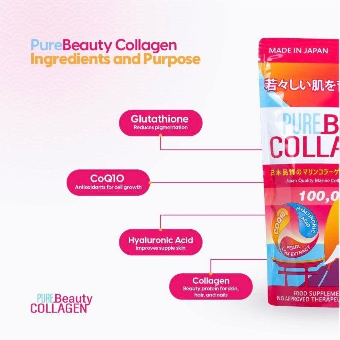 PURE BEAUTY COLLAGEN POWDER DRINK