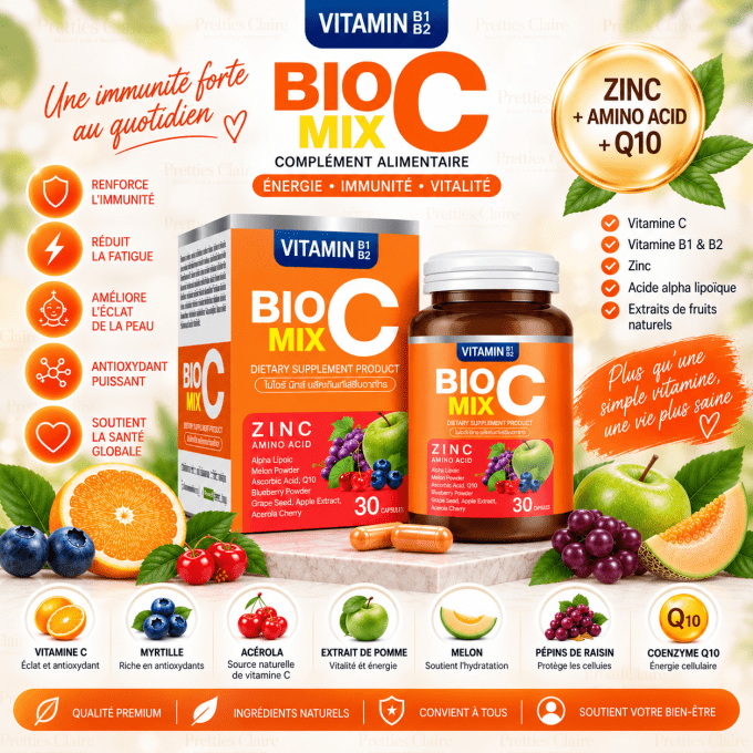 BIO C MIX VITAMINES PLUS
