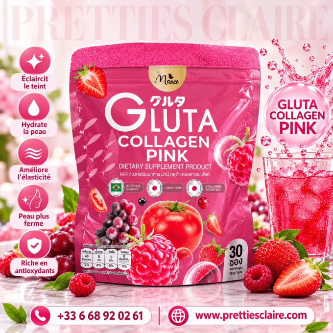 MANEE GLUTA COLLAGENE PINK