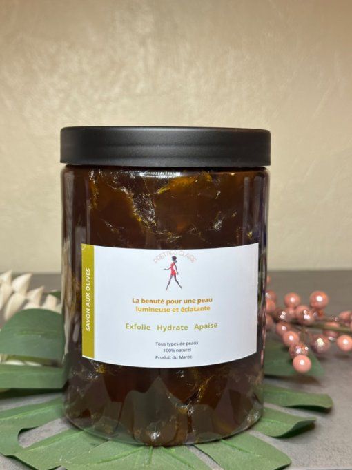 SAVON NOIR AUX OLIVES