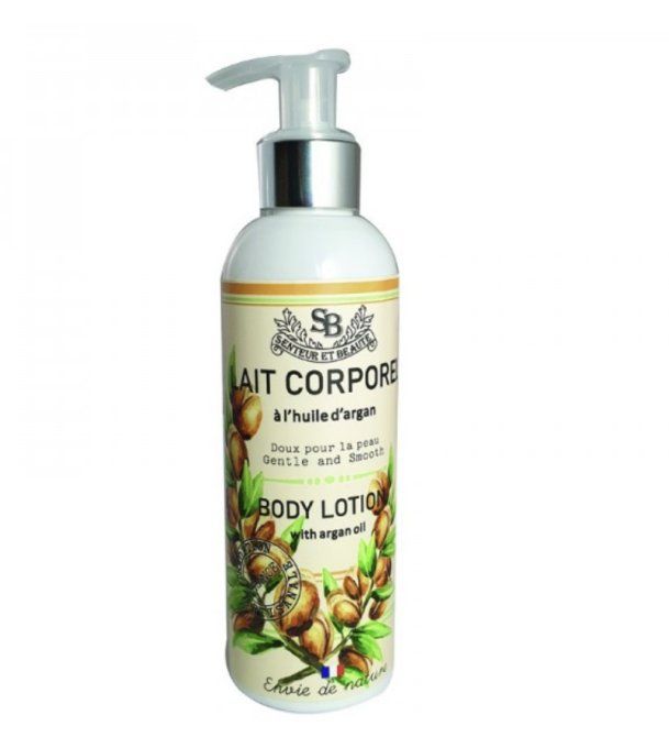 lait pour le corps - huile d'argan
