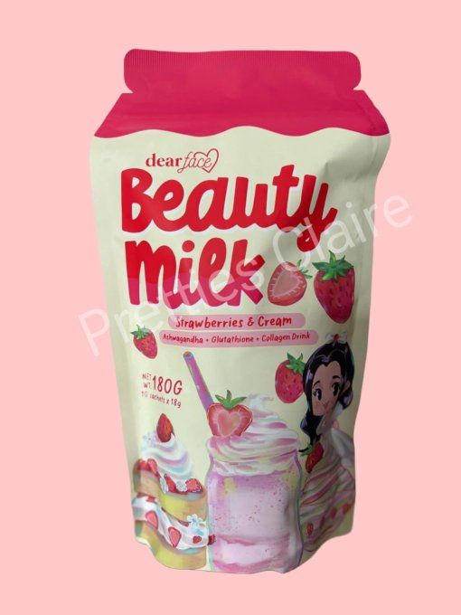 BEAUTY MILK STRAWBERRIES & CREAM