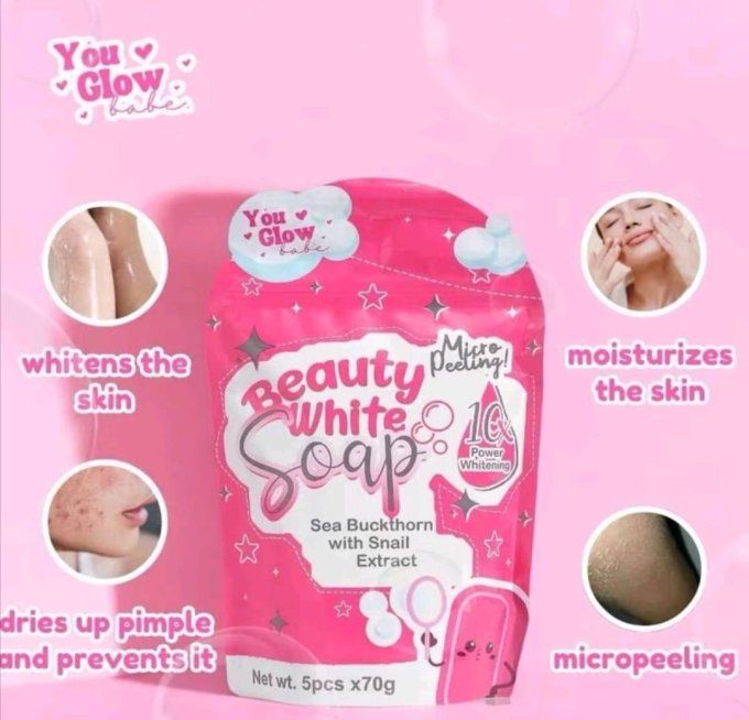 BEAUTY WHITE SOAP 70G*5