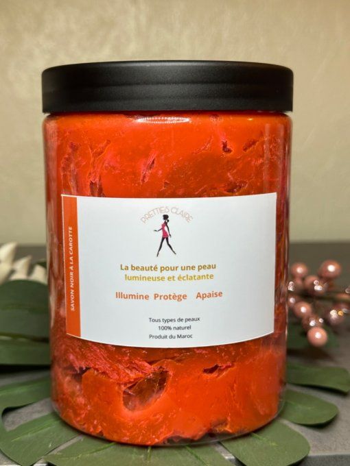 SAVON MAROCAIN À LA CAROTTE