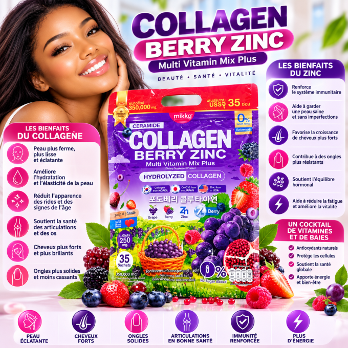 MIKEO CERAMIDE COLLAGENE BERRY ZINC