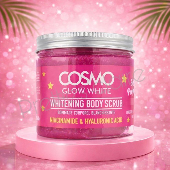 COSMO GLOW WHITENING BODY SCRUB  450GR 