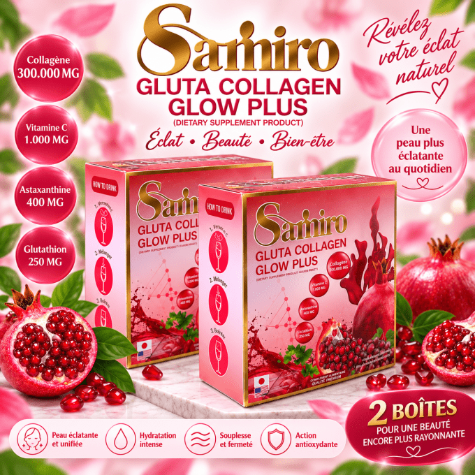 SAMIRO GLUTA COLLAGEN GLOW PLUS  
