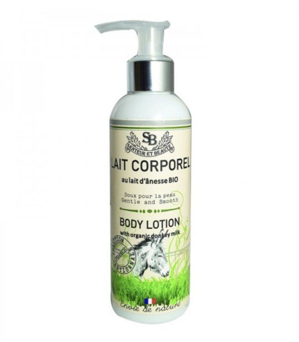 lait pour le corps - lait d'ânesse bio