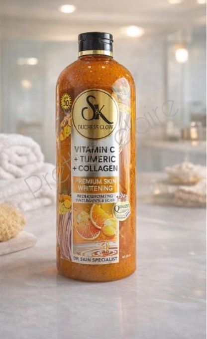 GEL DOUCHE SK DUCHESS VIT C, TUMERIC ET COLLAGENE