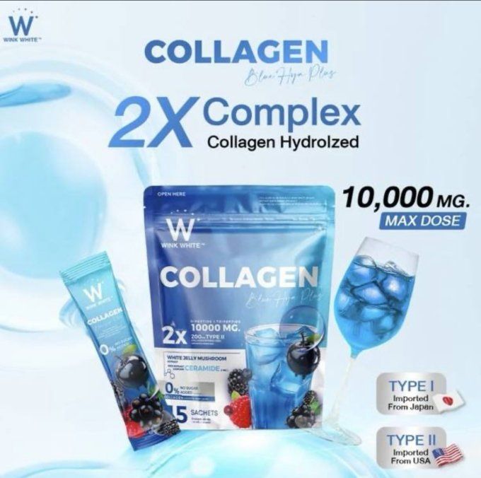 WINK WHITE COLLAGENE TYPE 1 ET 2