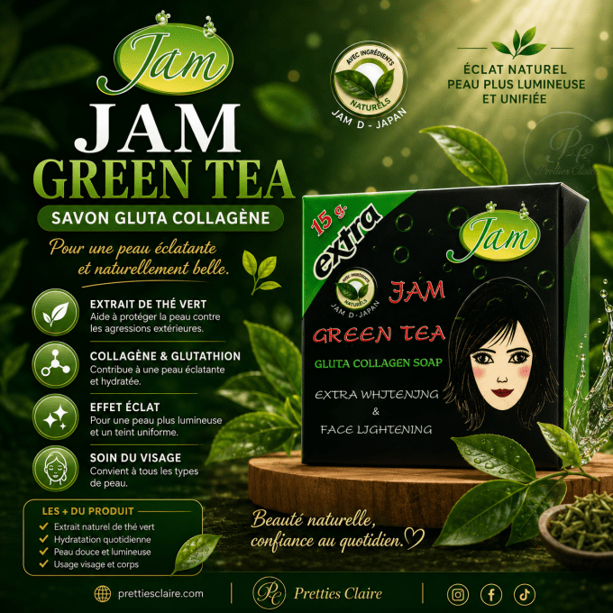 EXTRA JAM GREEN TEA SOAP