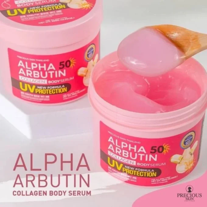 ALPHA ARBUTIN COLLAGENE BODY SERUM