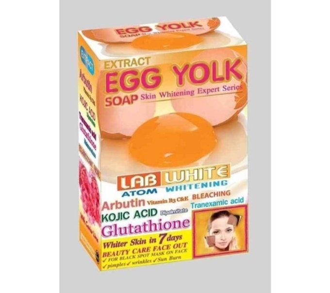 LAB WHITE Soap Egg Yolk