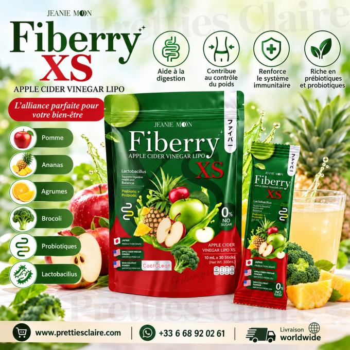 JENNIE MOON FIBERRY APPLE CIDER VINEGAR LIPO