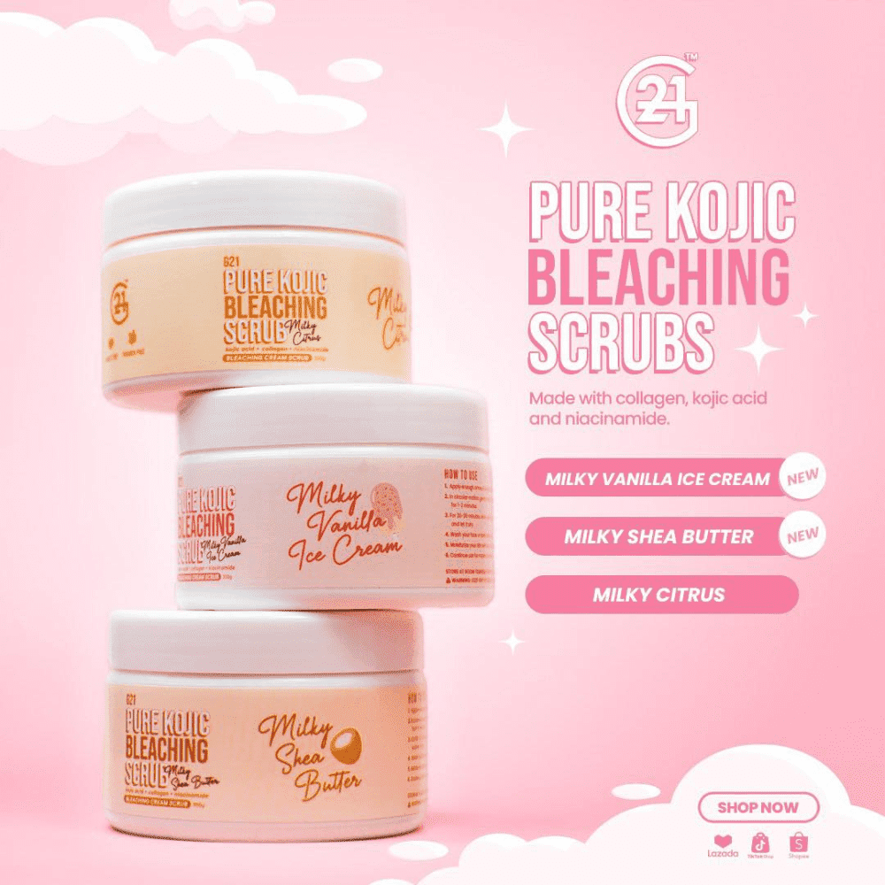 G21 PURE KOJIC BLEACHING SCRUB