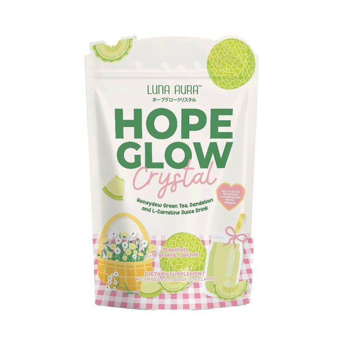 HOPE GLOW CRYSTAL HONEYDEW GREEN TEA
