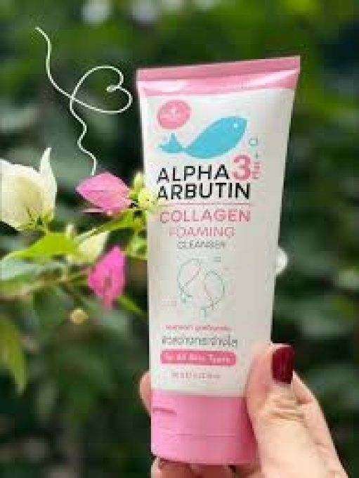 ALPHA ARBUTIN COLLAGEN FOAMING CLEANSER