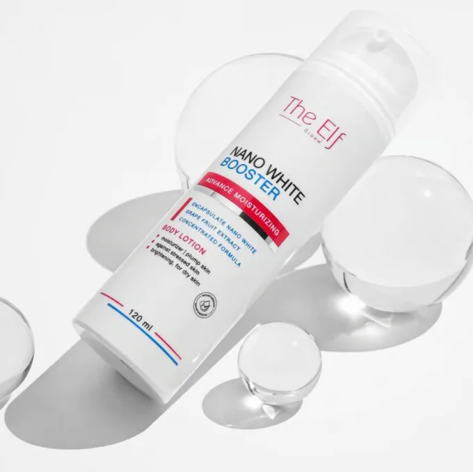 THE ELF NANO WHITE BOOSTER BODY LOTION 120ML