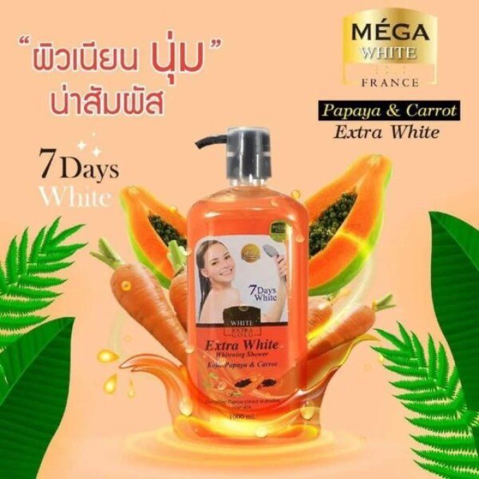 GEL DOUCHE MEGA WHITE