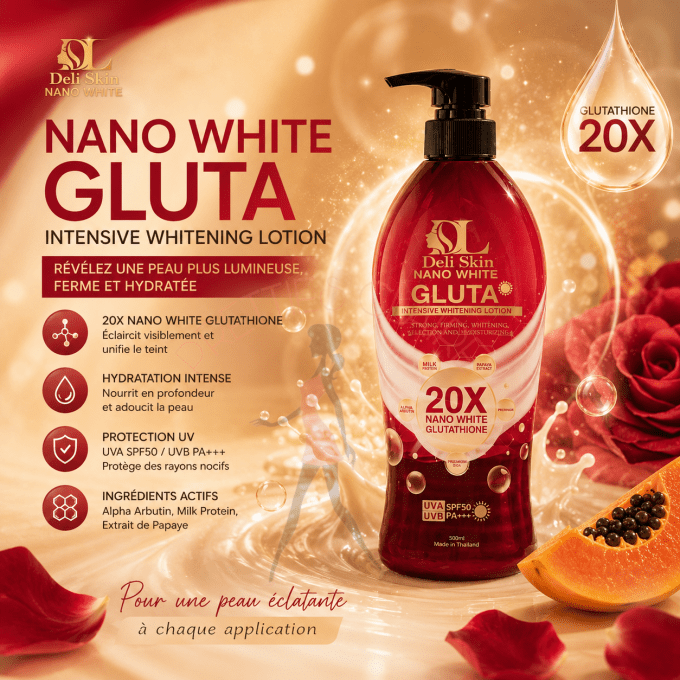 NANO WHITE GLUTA INTENSIVE WHITENING LOTION