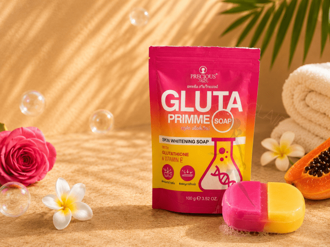 GLUTA PRIMME SOAP.  100GR